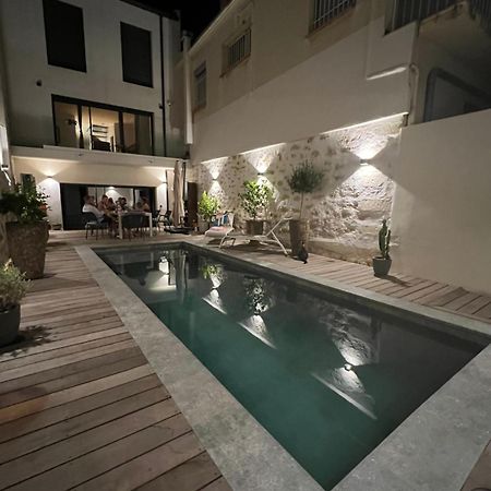 Chambre Dans Maison De Ville Avec Piscine Et Garage En Centre Ville Montpellier Extérieur photo
